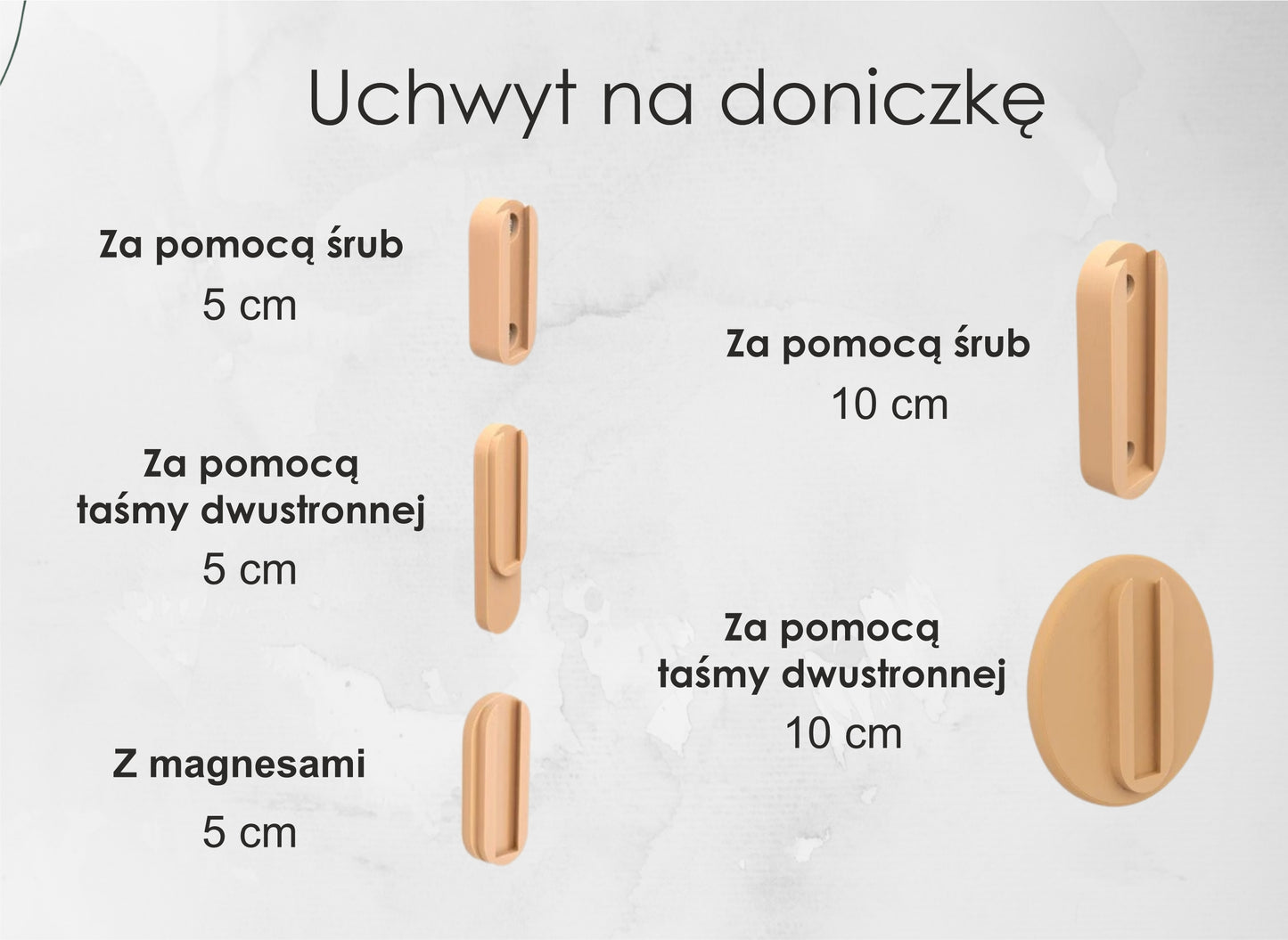 Donica ścienna "Poppy" z ukrytą tacą ociekową